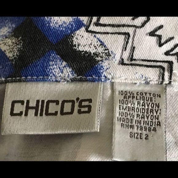 Chico’s Shaman Speaks Cotton Jacket - Picture 5 of 7